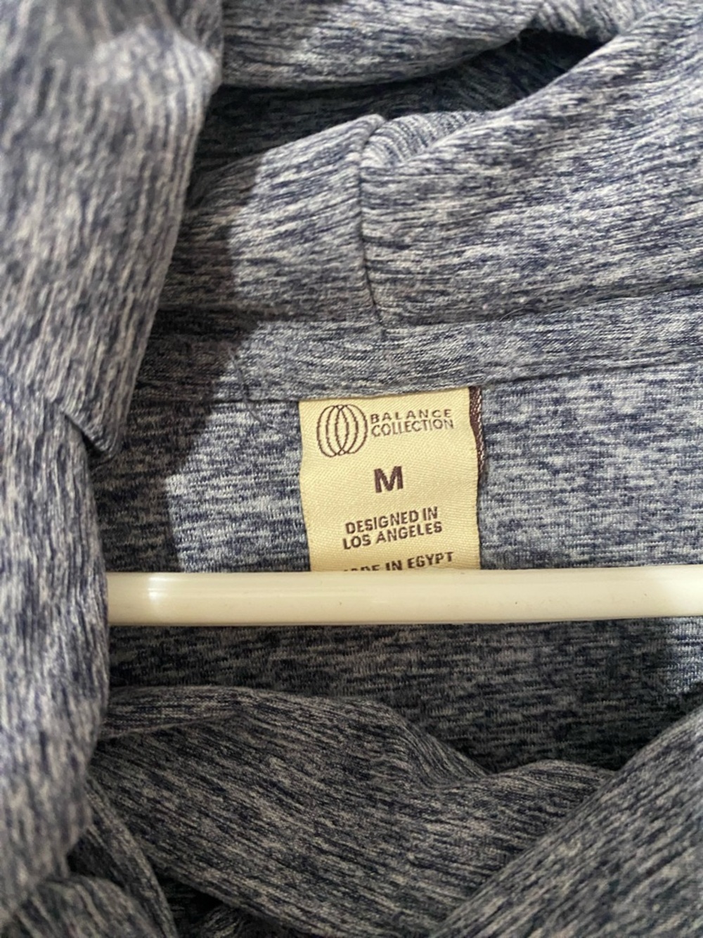 Balance Collection Cowl Neck Hoodie Women’s Medium Thumbhole Athletic Top - Picture 2 of 6
